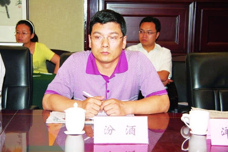 汾酒公司河南区经理 王向东