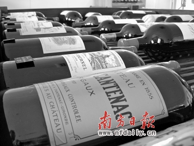 游资热炒红酒2010名庄酒涨20%