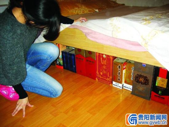 市民家中收藏的酒